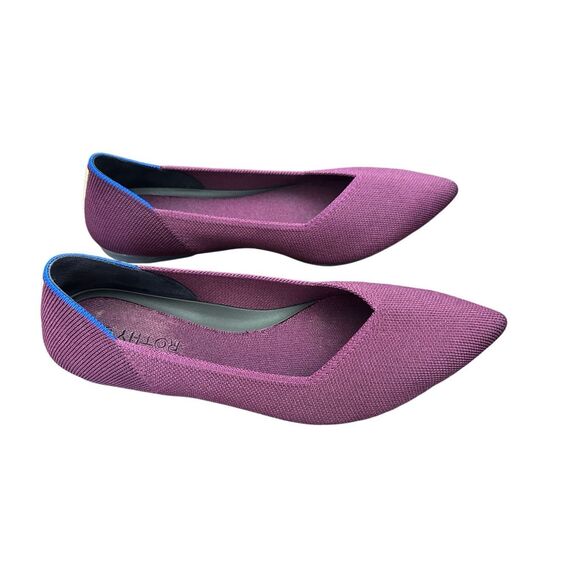 ROTHYS Pointed Toe Flats Sz 9 - Picture 3 of 8